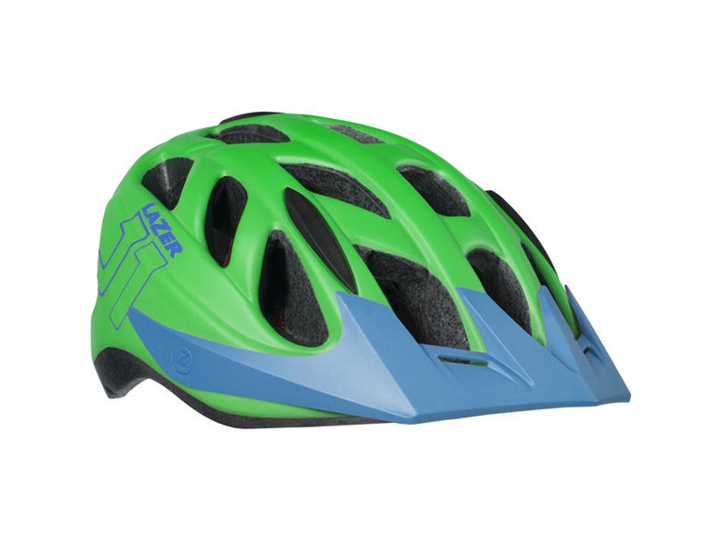 LAZER J1 green / blue uni-size youth click to zoom image