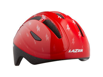 LAZER Bob+ Helmet, Red Flash, Uni-Kids