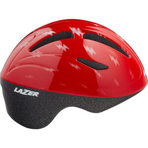 LAZER Bob+ Helmet, Red Flash, Uni-Kids click to zoom image