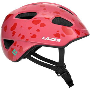 LAZER NutZ KinetiCore Helmet, Little Hearts, Uni-Youth click to zoom image