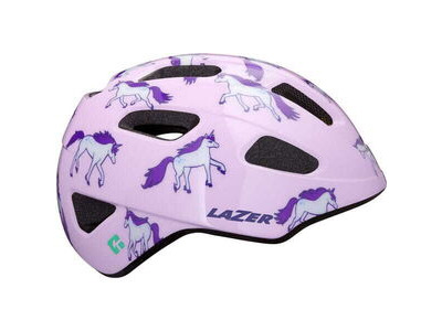 LAZER NutZ KinetiCore Helmet, Unicorn, Uni-Youth