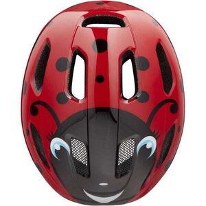 LAZER PNut KinetiCore Helmet, Ladybug, Uni-Kids click to zoom image