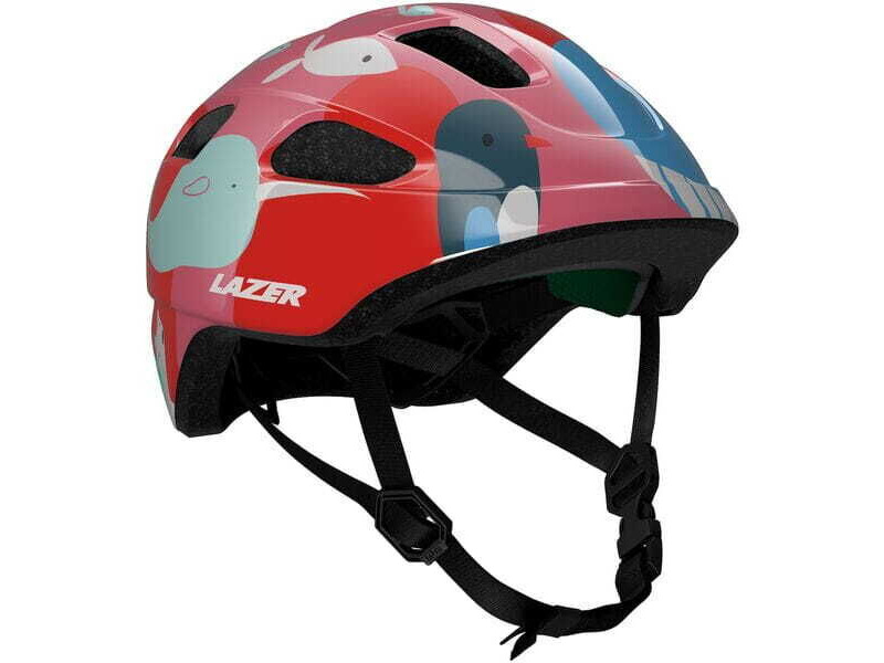 LAZER PNut KinetiCore Helmet, Ocean Life, Uni-Kids click to zoom image