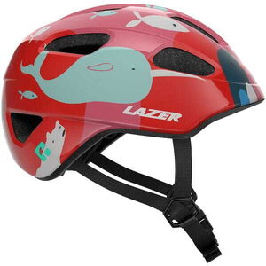 LAZER PNut KinetiCore Helmet, Ocean Life, Uni-Kids click to zoom image