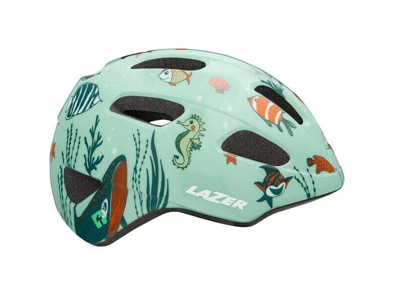 LAZER PNut KinetiCore Helmet, Sealife, Uni-Kids click to zoom image