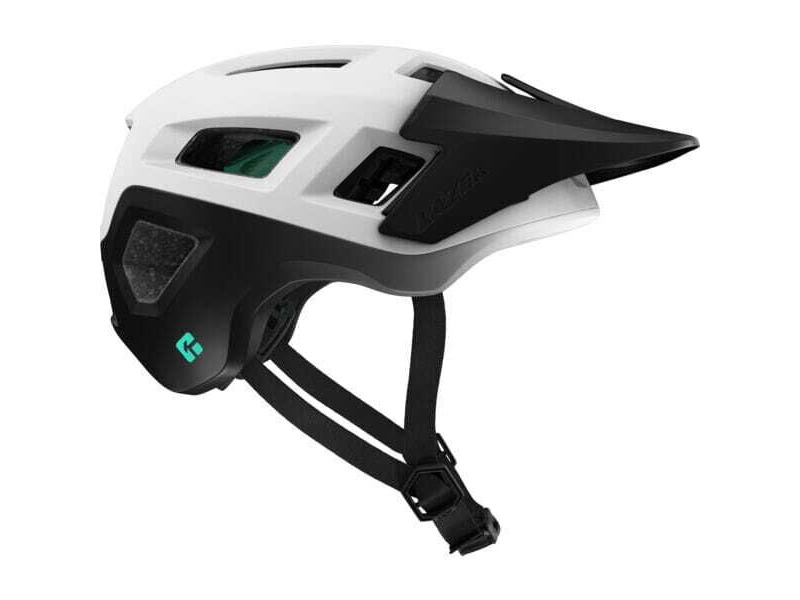 LAZER Coyote KinetiCore Helmet, Matt White Black click to zoom image