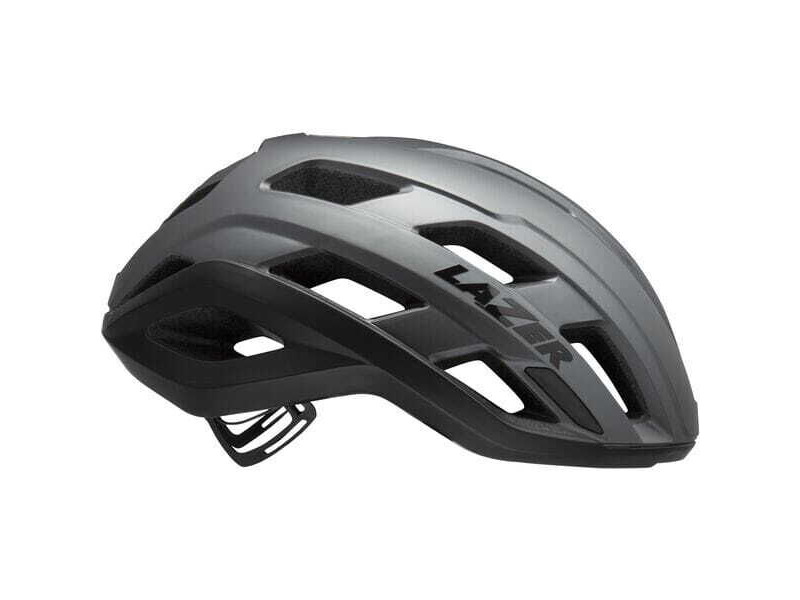 LAZER Strada KinetiCore Helmet, Matt Titanium click to zoom image