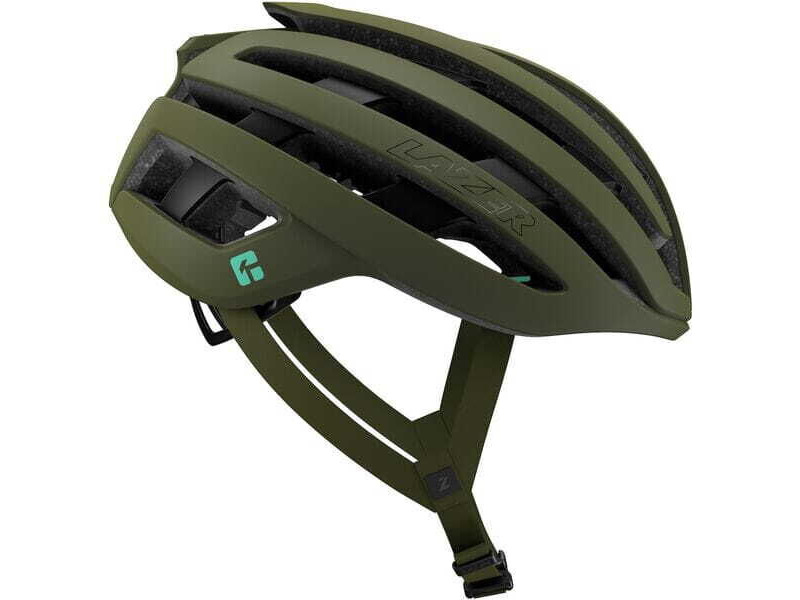 LAZER Z1 KinetiCore Helmet, Matt Pine Green click to zoom image