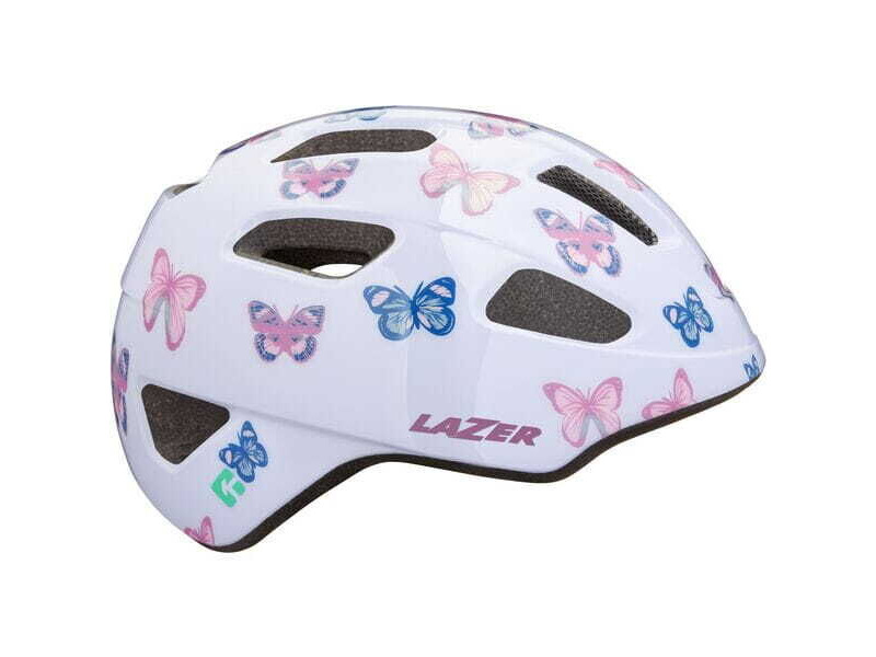 LAZER NutZ KinetiCore Helmet, Butterfly, Uni-Youth click to zoom image