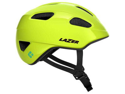 LAZER NutZ KinetiCore Helmet, Flash Yellow, Uni-Youth