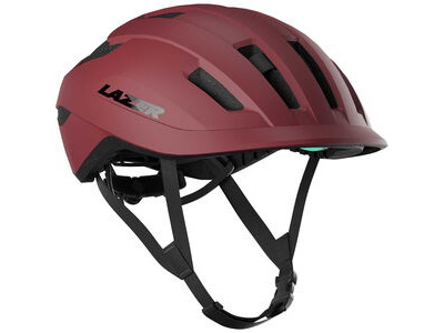 LAZER Compact KinetiCore, Matt Garnet Red, Uni-Adult Matt Red
