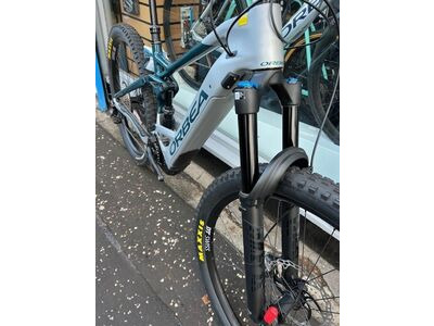 ORBEA Wild FS M10 Stone LG Stone Silver - Jade Green  click to zoom image