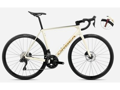 ORBEA Orca M30i 47 White - Burgundy - Vulcano  click to zoom image