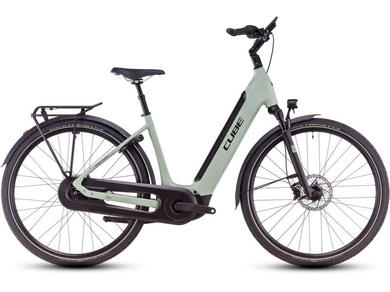 CUBE Supreme Hybrid Comfort SLX 625 Aloegreen/black 2025 EE click to zoom image