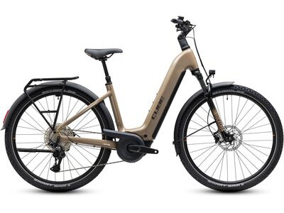 CUBE Nuride Hybrid Pro 800 Cappuccino/black