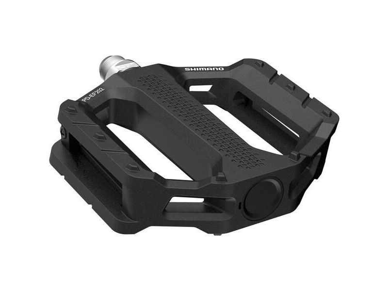 SHIMANO PD-EF202 MTB flat pedals, black click to zoom image