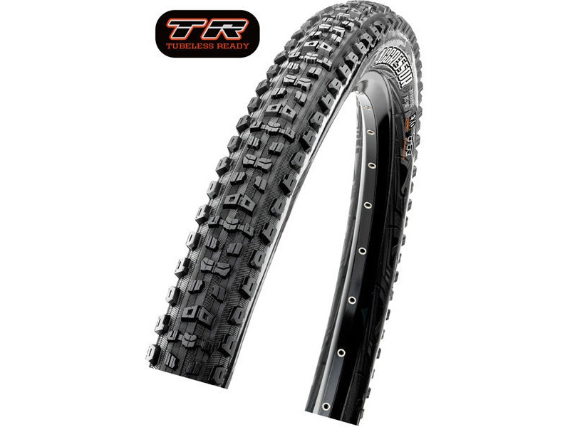 MAXXIS Aggressor 27.5x2.50WT 60 TPI Folding Dual Compound EXO/TR click to zoom image