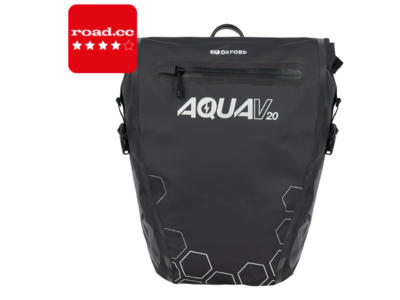 OXFORD Aqua V 20 Single QR Pannier Bag Black