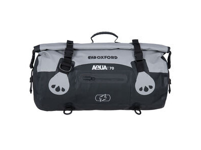 OXFORD Aqua T-70 Roll Bag - Grey/Black