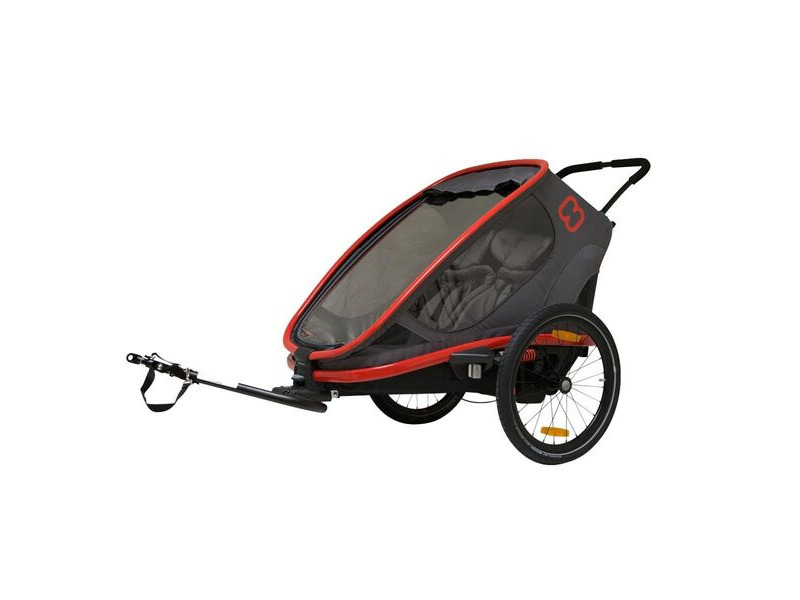 HAMAX Outback Twin Child Bike Trailer click to zoom image