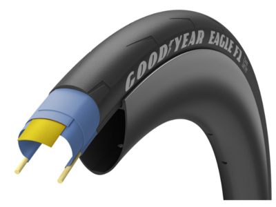 GOODYEAR EAGLE F1 TUBE ROAD TYRE Black  click to zoom image