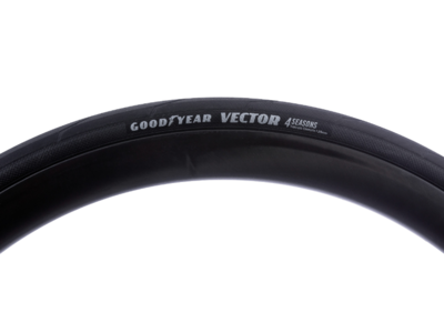 GOODYEAR VECTOR 4SEASONS - TUBE ROAD TYRE 700x28 Black  click to zoom image
