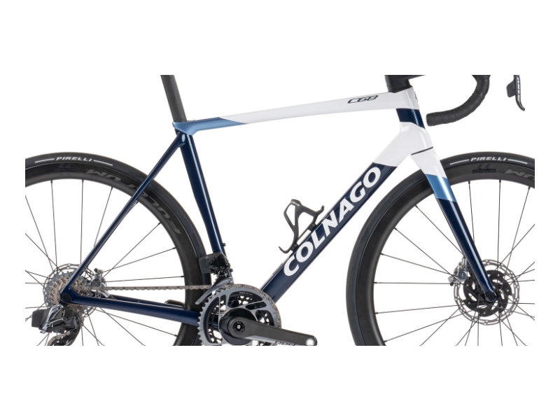 COLNAGO C68-R Disc Carbon Frame Set Blue White click to zoom image