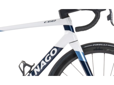 COLNAGO C68-R Disc Carbon Frame Set Blue White 48.5cm (53) HRBB Blue White Frame Set click to zoom image