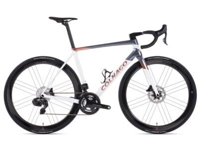 COLNAGO C68-R Disc Carbon Frame Set White Gold Grey click to zoom image