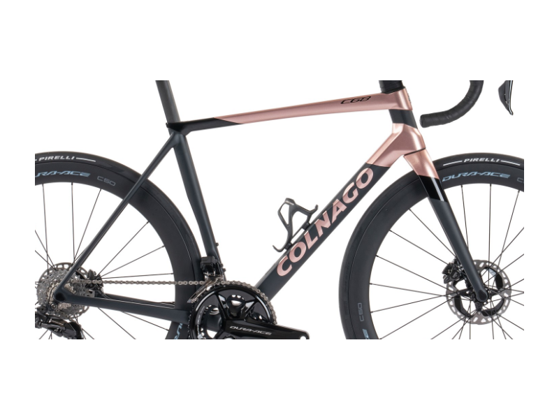 COLNAGO C68-R Disc Carbon Frame Set Black Rose click to zoom image