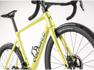 COLNAGO V4RS Disc Carbon Frame Set 51cm (55) Yellow Frame Set click to zoom image