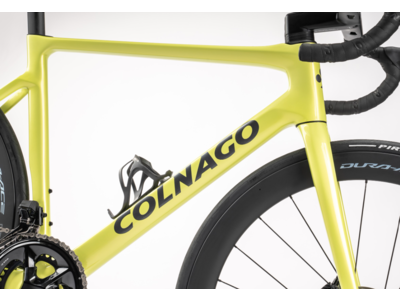 COLNAGO V4RS Disc Carbon Frame Set 53cm (57) Yellow Frame Set click to zoom image