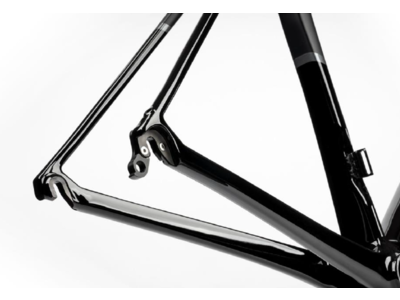 COLNAGO C68 Rim Brake 45.5cm (50) HTSL Black Silver Frame Set click to zoom image