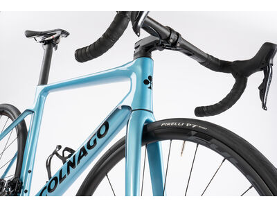 COLNAGO V4 Disc 2025 Complete Road Bike Ultegra Di2 12 Speed Blue Grey, VDBL click to zoom image