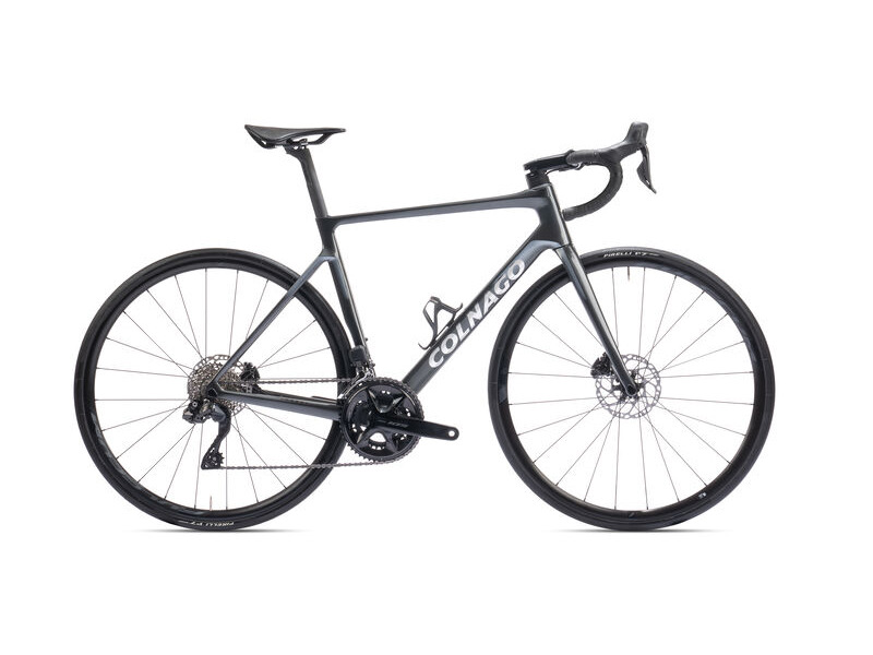 COLNAGO V4 Disc 2025 Complete Road Bike Ultegra Di2 12 Speed Black Grey, VDDK