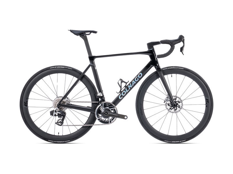 COLNAGO V5rs Disc 2025 Carbon Road Complete Bike Ultegra Di2 Black Grey click to zoom image