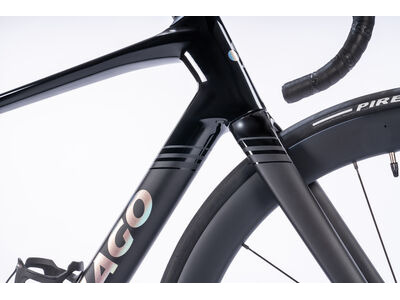 COLNAGO V5rs Disc 2025 Carbon Road Complete Bike Ultegra Di2 Black Grey click to zoom image
