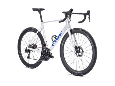 COLNAGO V5rs Disc 2025 Carbon Road Complete Bike Ultegra Di2 White Blue click to zoom image