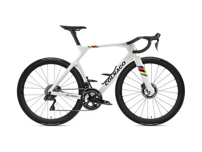 COLNAGO Y1RS Disc 2025 Carbon TT Aero Bike Dura Ace Di2 White & WC Stripes