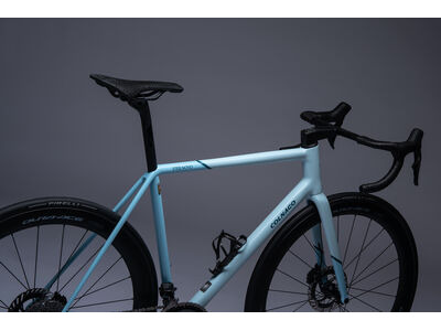 COLNAGO Steelnovo Steel Road Frame Set Light Blue click to zoom image