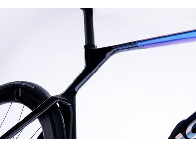 COLNAGO Y1RS Disc 2025 Carbon TT Aero Frameset Blue & Black click to zoom image