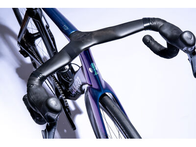 COLNAGO Y1RS Disc 2025 Carbon TT Aero Frameset Blue & Black click to zoom image