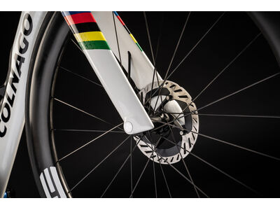 COLNAGO Y1RS Disc 2025 Carbon TT Aero Frameset White & WC Stripes click to zoom image