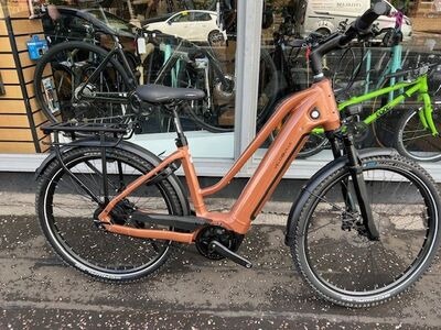 VELO DE VILLE AEB 890 Enviolo TR with Belt Drive 48cm Sahara Brown Gloss  click to zoom image