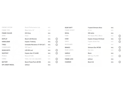 VELO DE VILLE AEB 800 Classic XS click to zoom image