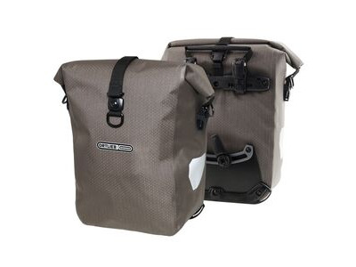 ORTLIEB Gravel-Pack - 29L Black Front  Dark Sand  click to zoom image