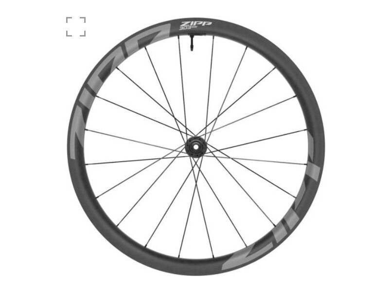 ZIPP 303 Firecrest Carbon Clincher Disc Brake Front Wheel click to zoom image
