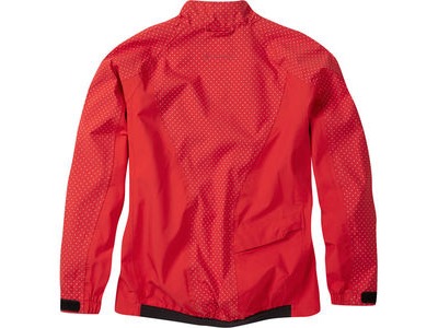 MADISON Sportive Hi-Viz youth waterproof jacket, flame red click to zoom image