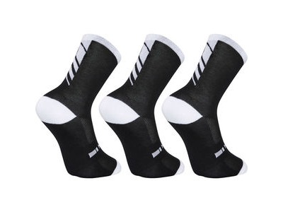 MADISON Freewheel coolmax long sock triple pack, black click to zoom image