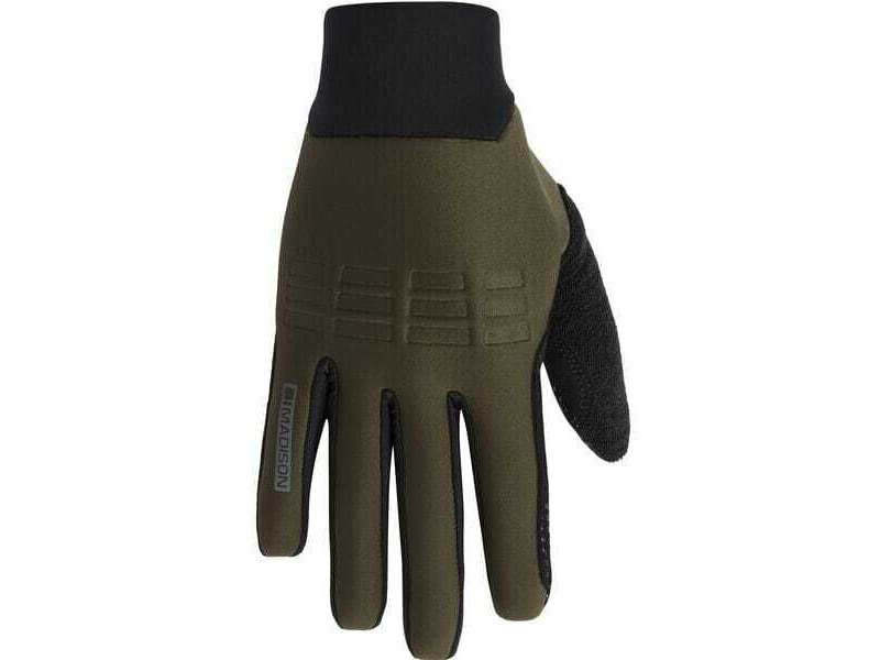 MADISON Zenith 4-season DWR Thermal gloves, dark olive click to zoom image